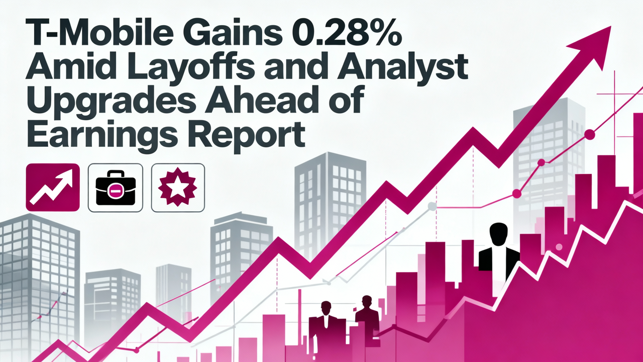 T-Mobile Gains 0.28% Amid Layoffs and Analyst Upgrades Ahead of Earnings Report