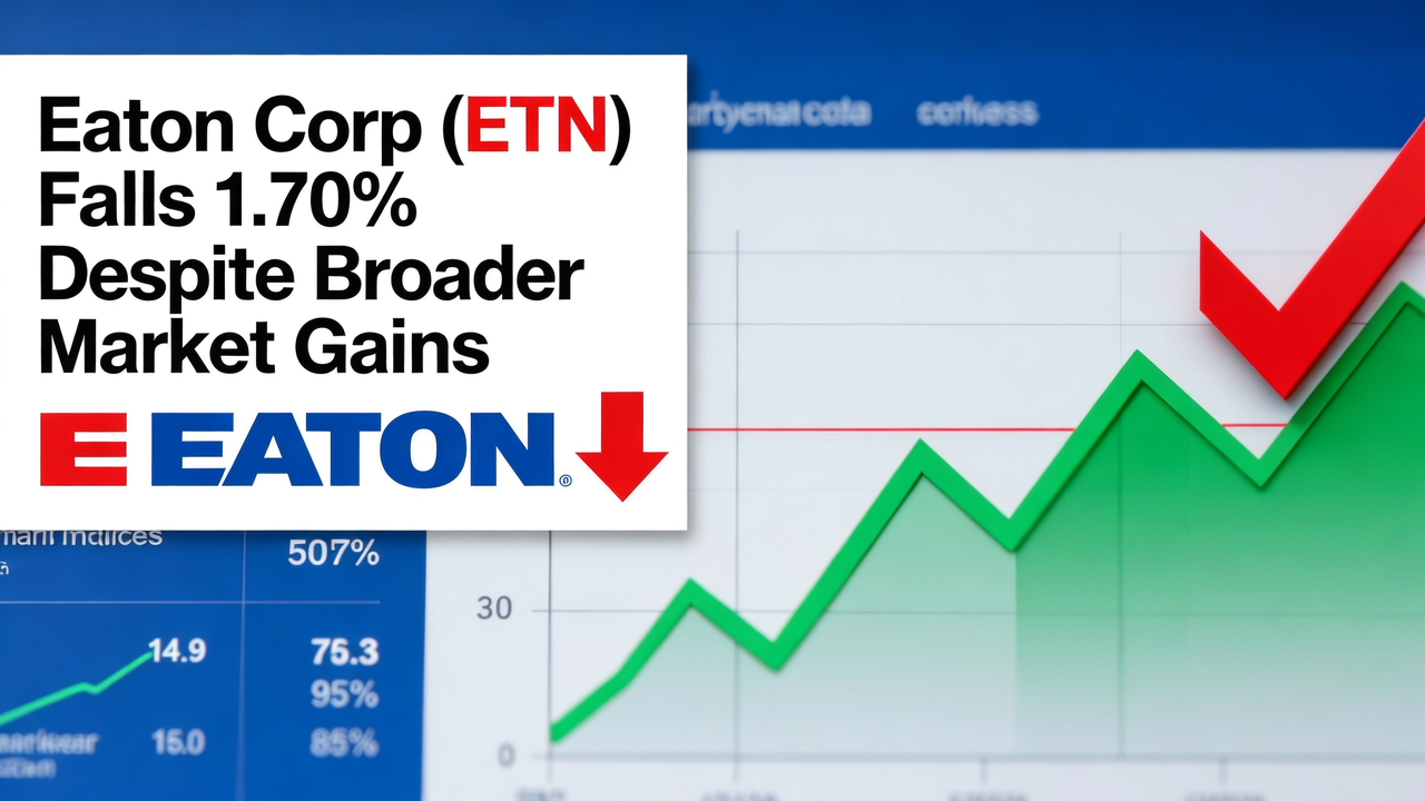 Eaton Corp (ETN) Falls 1.70% Despite Broader Market Gains