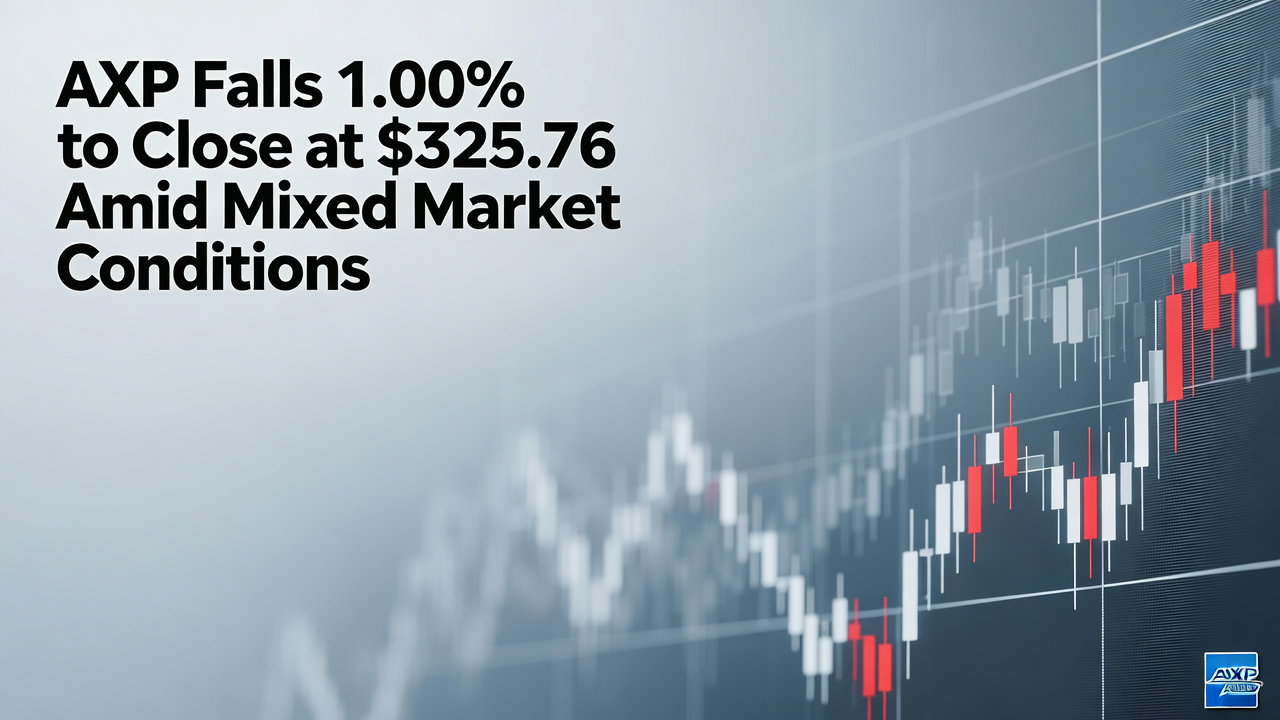 AXP Falls 1.00% to Close at $325.76 Amid Mixed Market Conditions