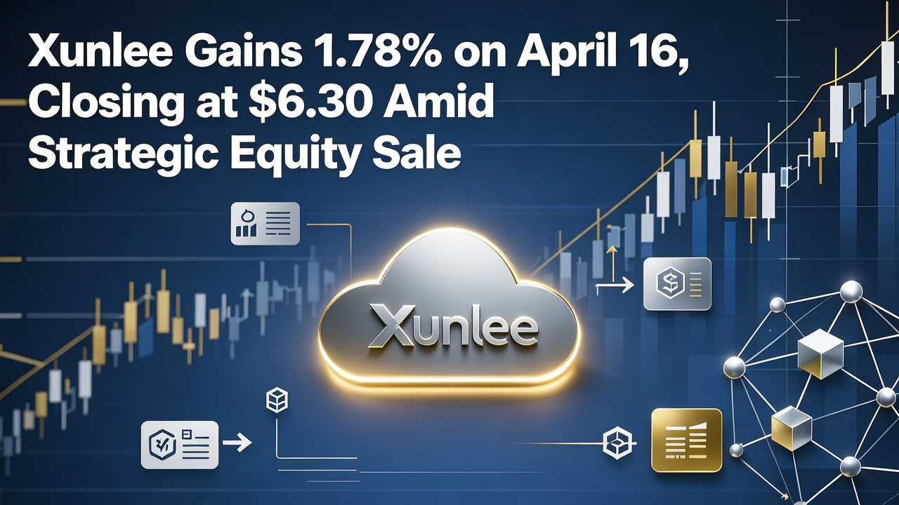 Xunlei Gains 1.78% on April 16, Closing at $6.30 Amid Strategic Equity Sale