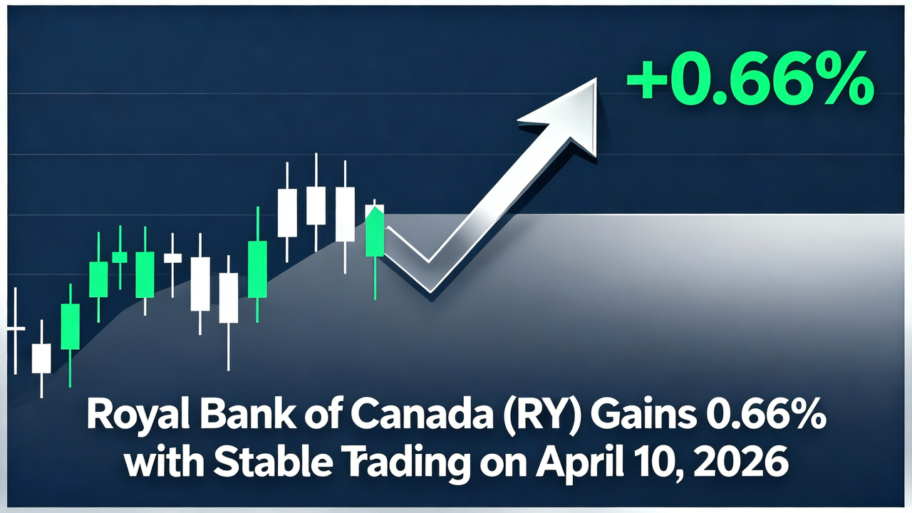 Royal Bank of Canada (RY) Gains 0.66% with Stable Trading on April 10, 2026