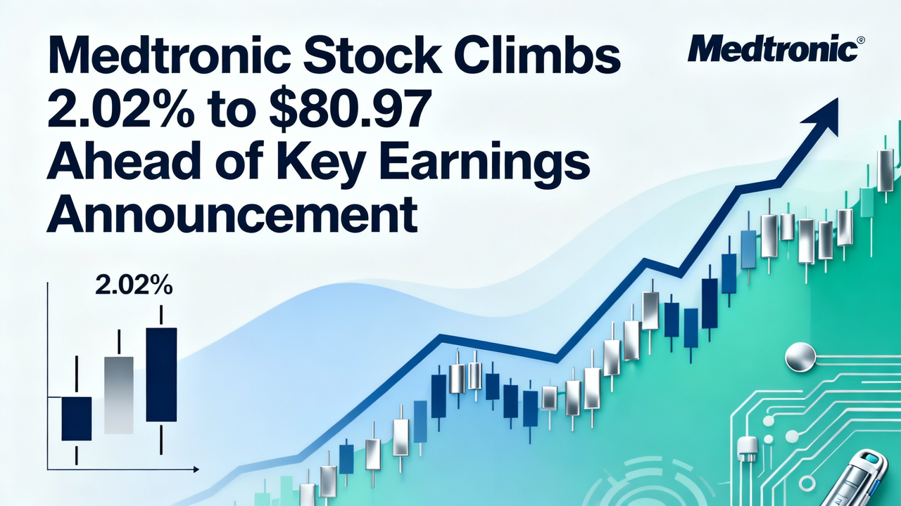 Medtronic Stock Climbs 2.02% to $80.97 Ahead of Key Earnings Announcement