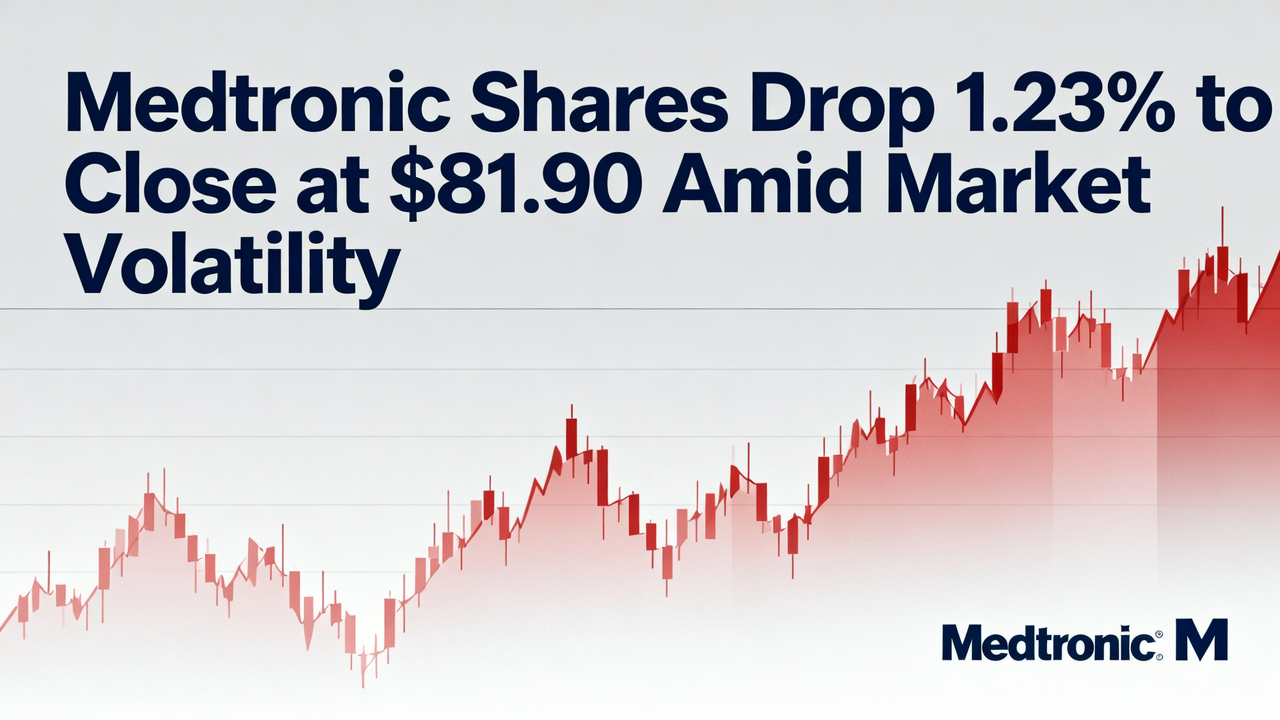 Medtronic Shares Drop 1.23% to Close at $81.90 Amid Market Volatility