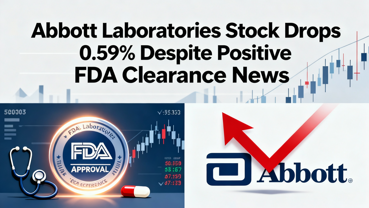 Abbott Laboratories Stock Drops 0.59% Despite Positive FDA Clearance News