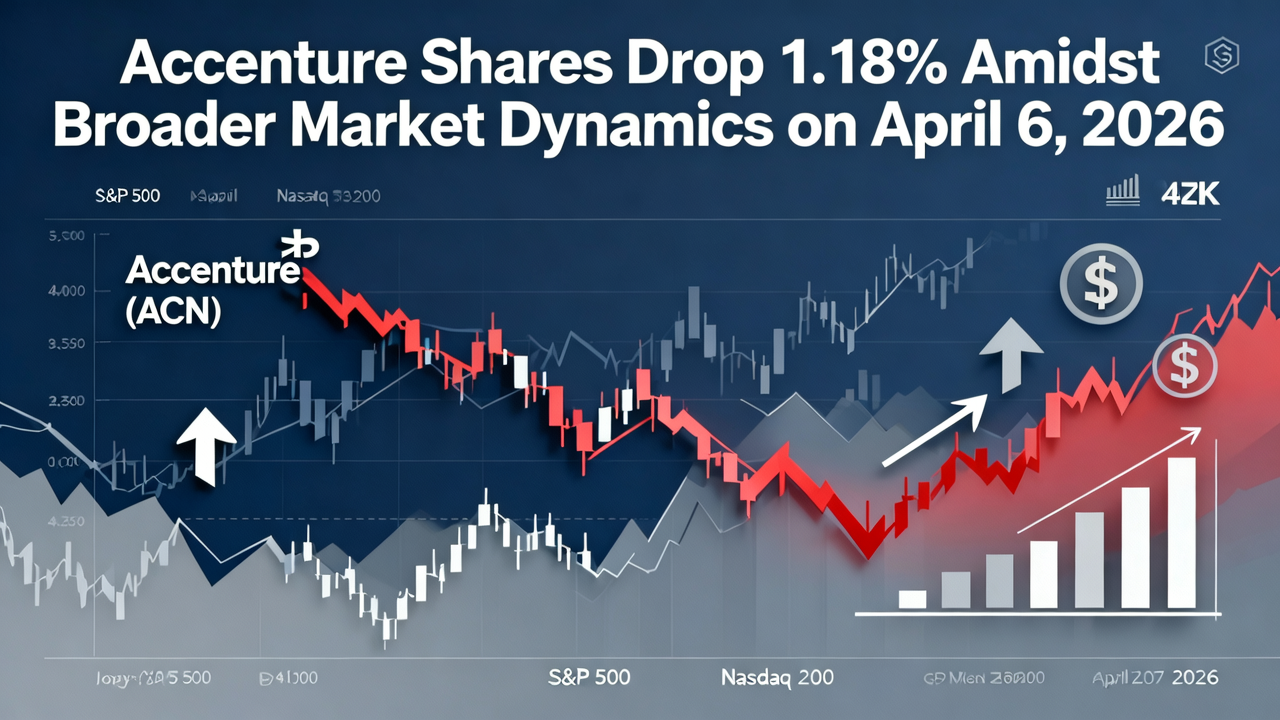 Accenture Shares Drop 1.18% Amidst Broader Market Dynamics on April 6, 2026