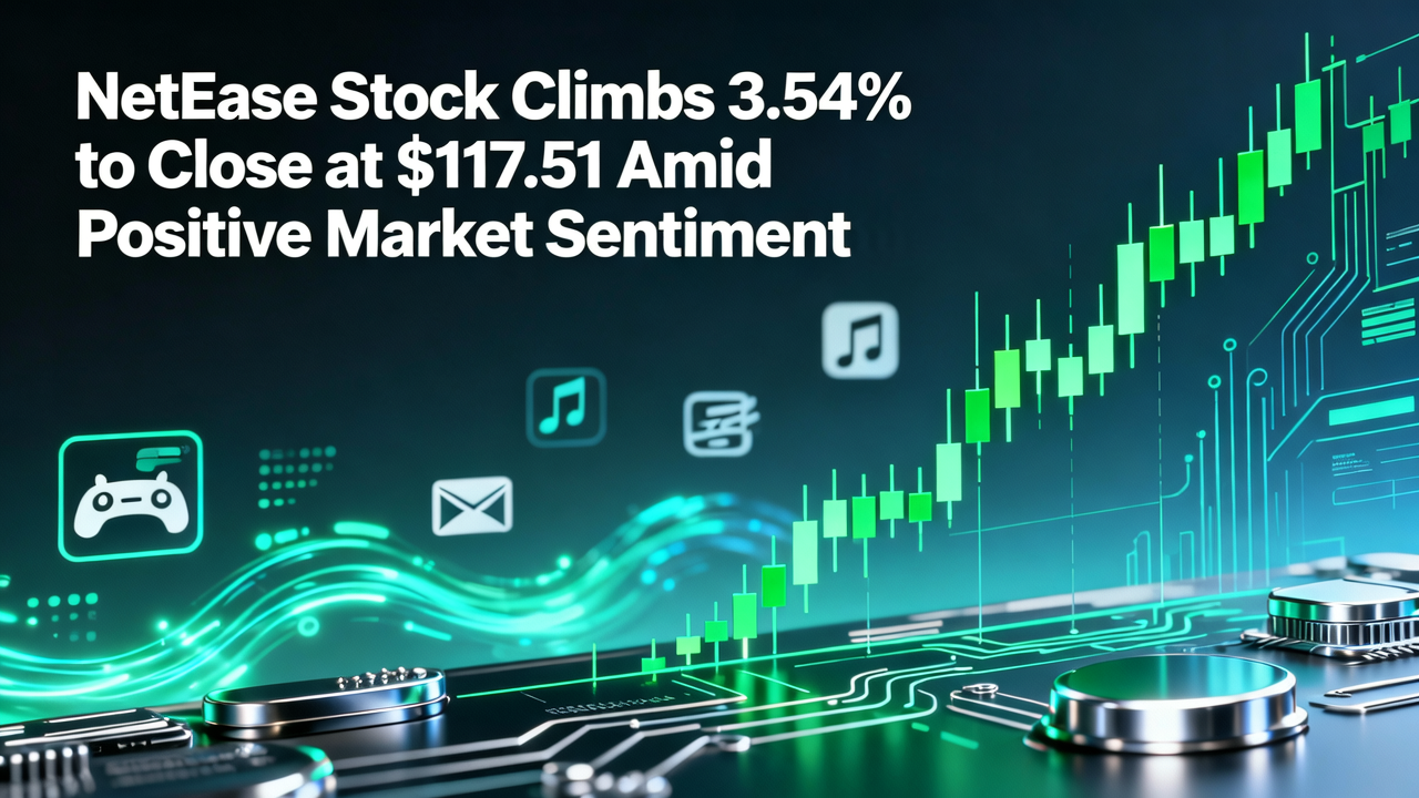 NetEase Stock Climbs 3.54% to Close at $117.51 Amid Positive Market Sentiment