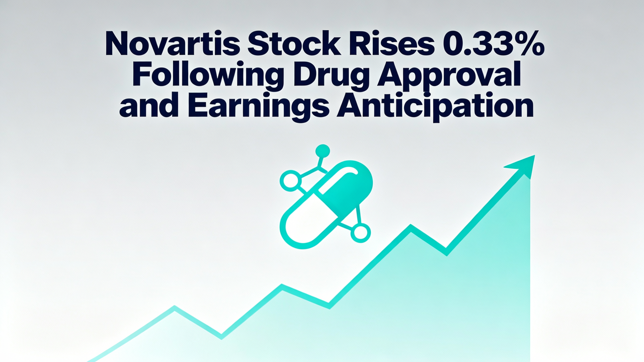 Novartis Stock Rises 0.33% Following Drug Approval and Earnings Anticipation