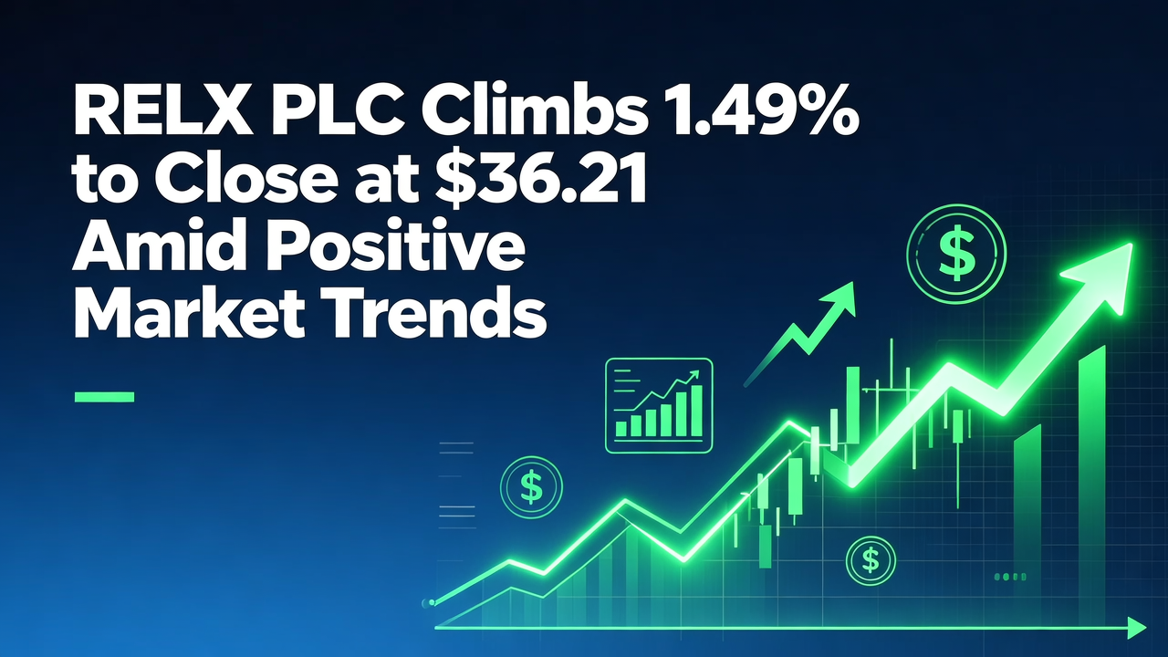 RELX PLC Climbs 1.49% to Close at $36.21 Amid Positive Market Trends