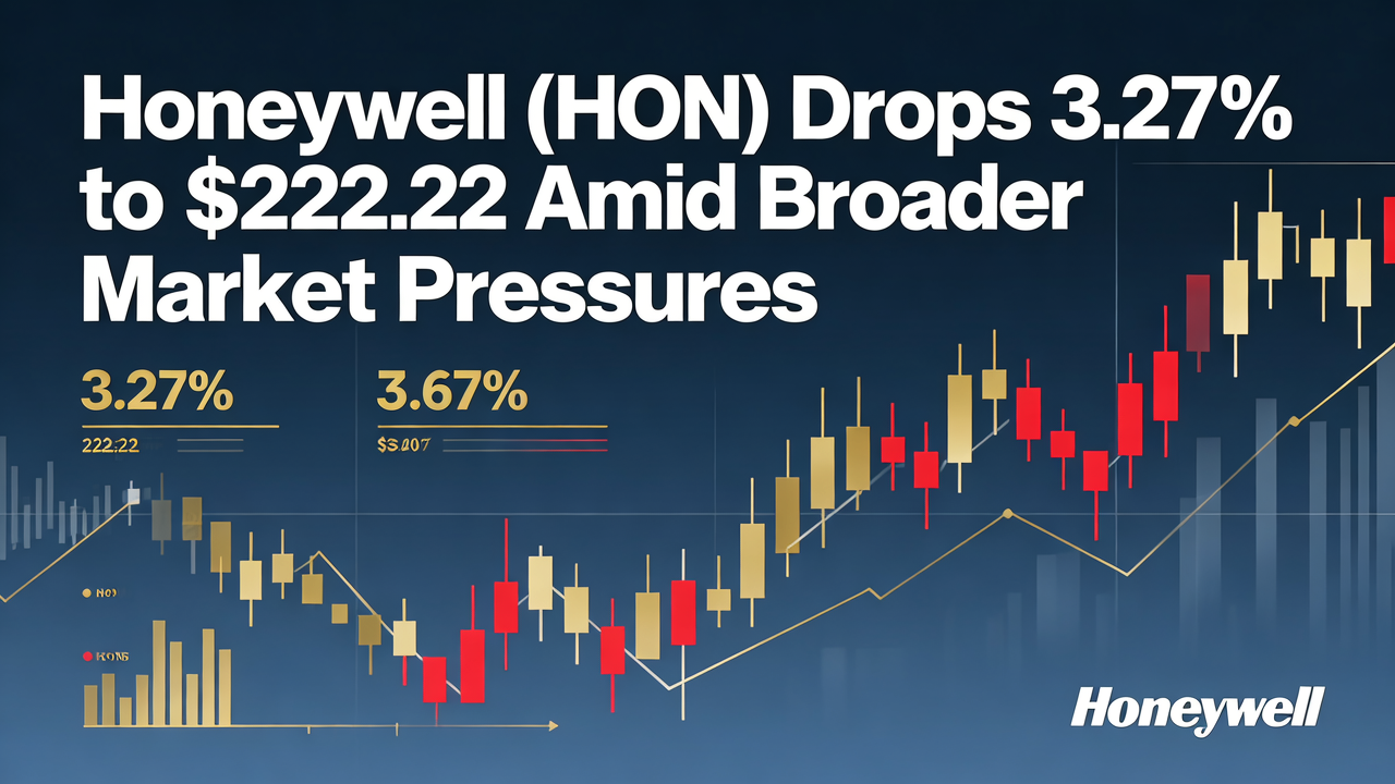 Honeywell (HON) Drops 3.27% to $222.22 Amid Broader Market Pressures