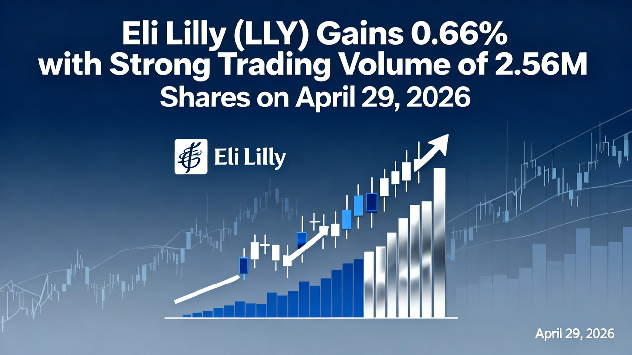 Eli Lilly (LLY) Gains 0.66% with Strong Trading Volume of 2.56M Shares on April 29, 2026