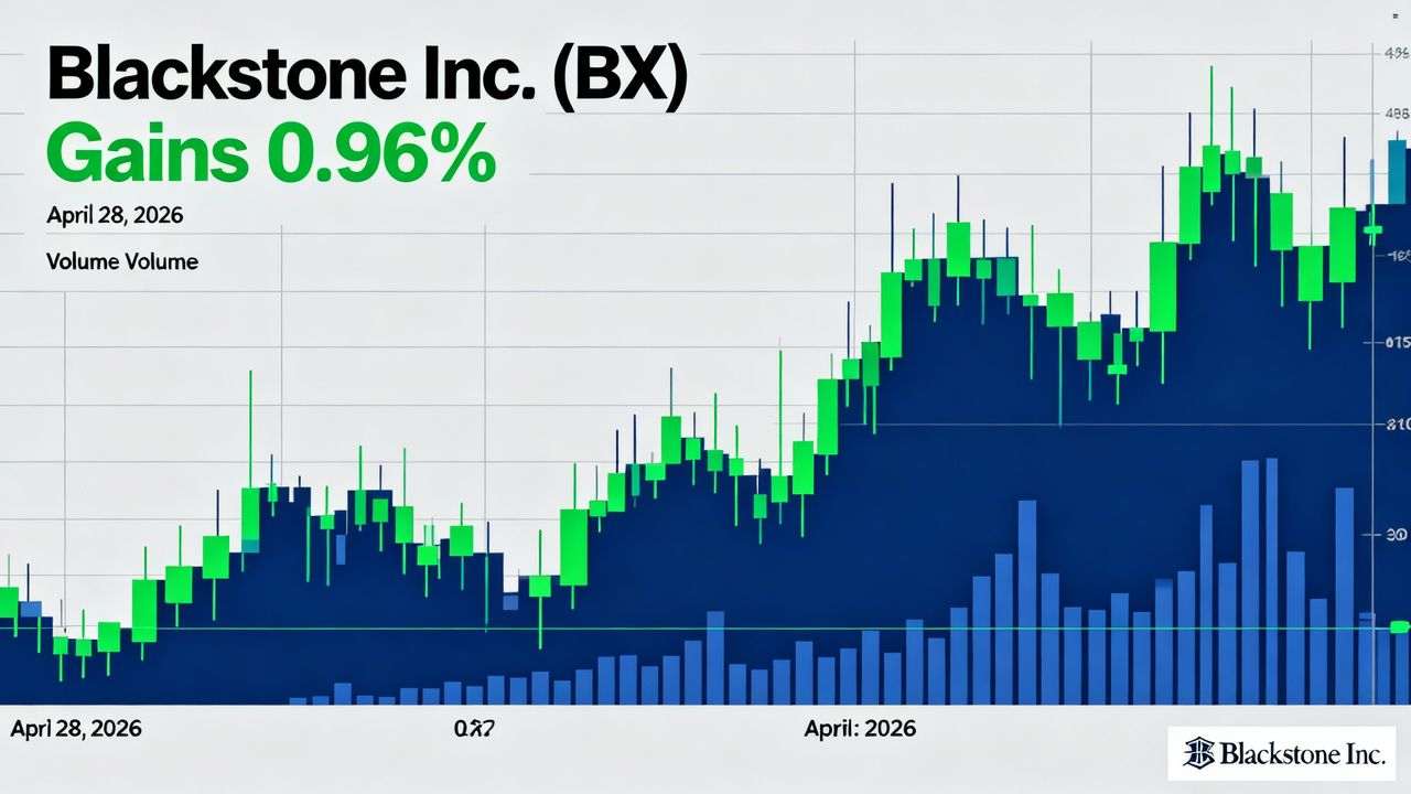 Blackstone Inc. (BX) Gains 0.96% with Strong Trading Volume on April 28, 2026