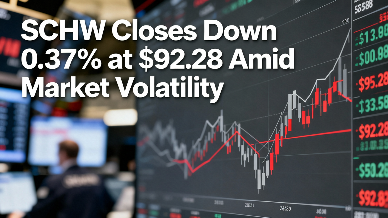SCHW Closes Down 0.37% at $92.28 Amid Market Volatility