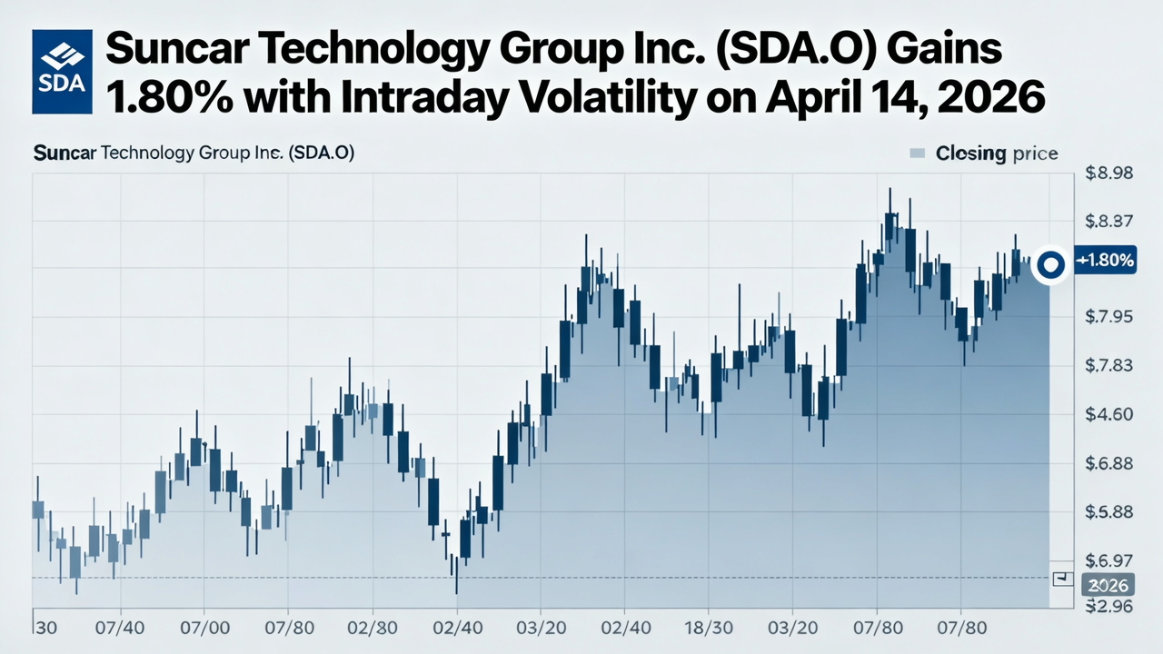 Suncar Technology Group Inc. (SDA.O) Gains 1.80% with Intraday Volatility on April 14, 2026