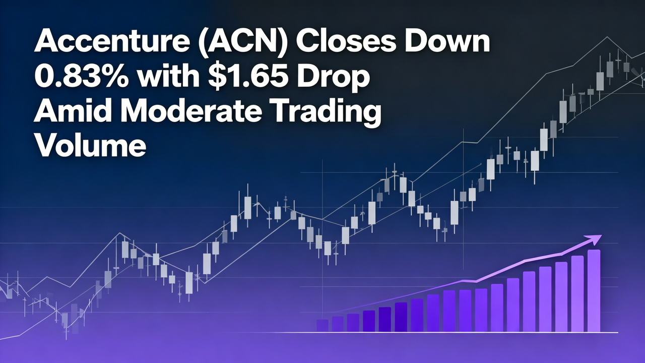 Accenture (ACN) Closes Down 0.83% with $1.65 Drop Amid Moderate Trading Volume