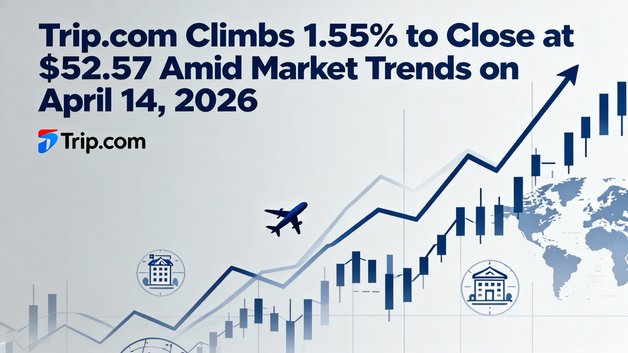 Trip.com Climbs 1.55% to Close at $52.57 Amid Market Trends on April 14, 2026