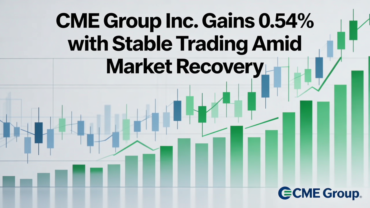 CME Group Inc. Gains 0.54% with Stable Trading Amid Market Recovery