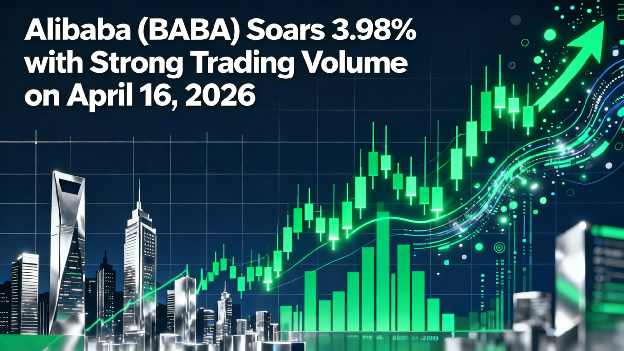 Alibaba (BABA) Soars 3.98% with Strong Trading Volume on April 16, 2026