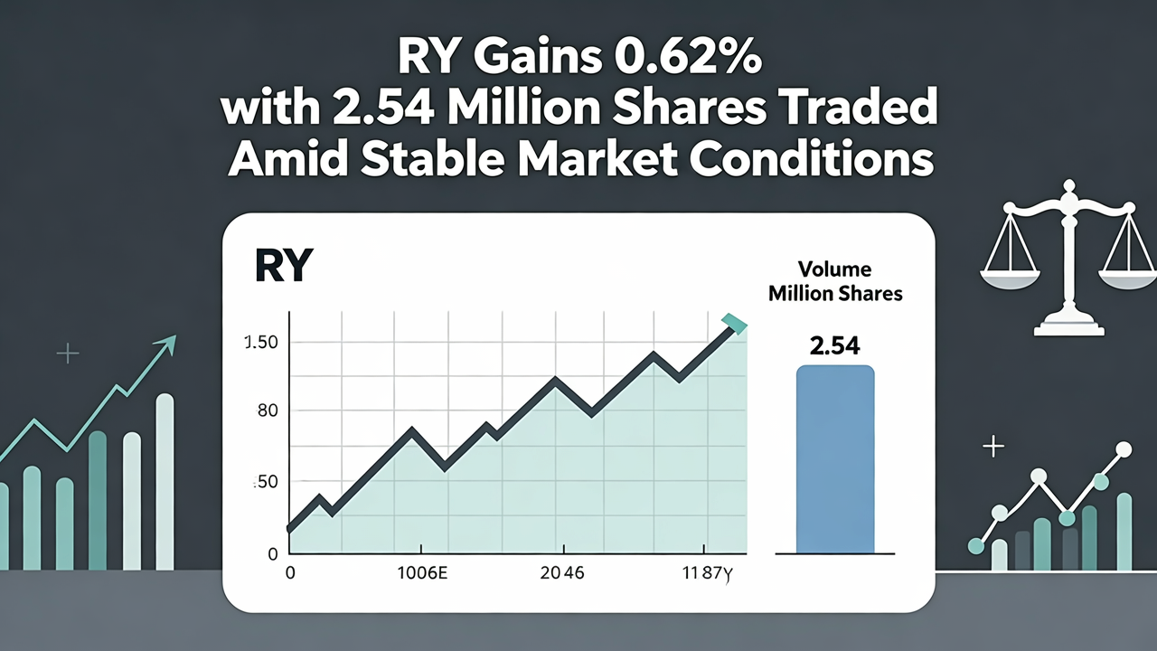 RY Gains 0.62% with 2.54 Million Shares Traded Amid Stable Market Conditions