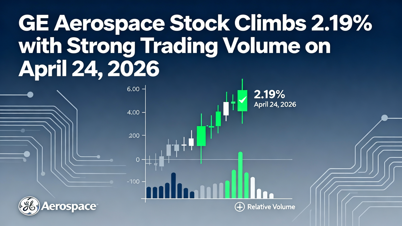 GE Aerospace Stock Climbs 2.19% with Strong Trading Volume on April 24, 2026