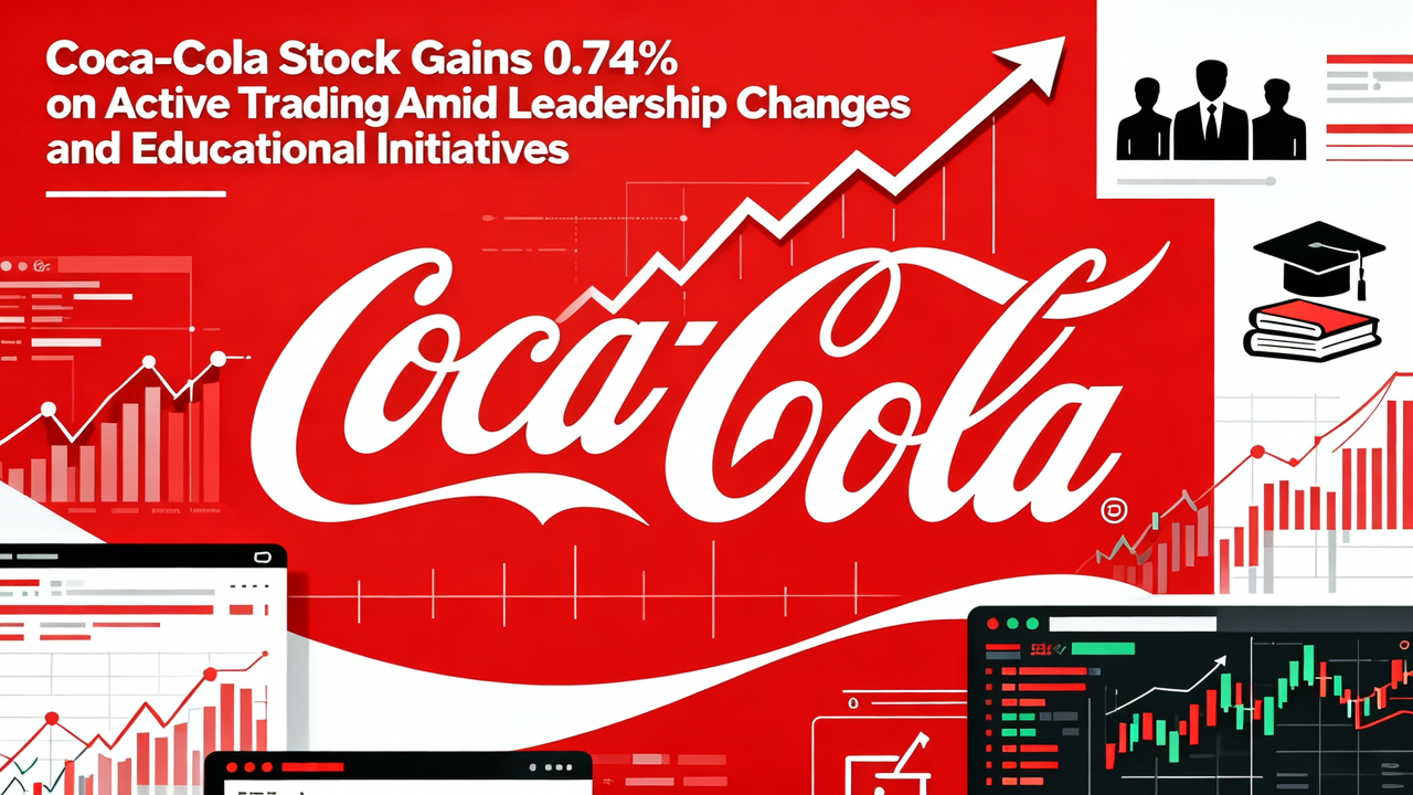 Coca-Cola Stock Gains 0.74% on Active Trading Amid Leadership Changes and Educational Initiatives
