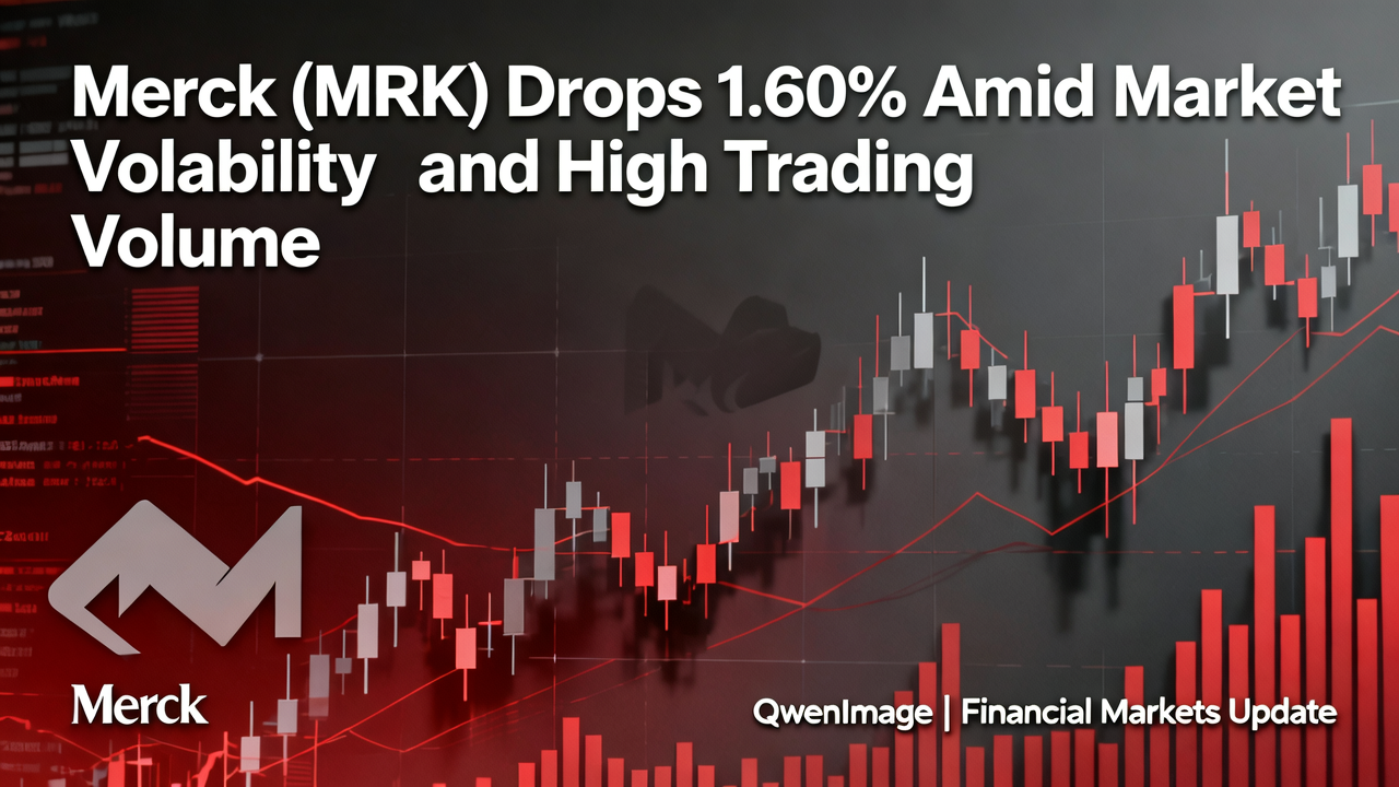 Merck (MRK) Drops 1.60% Amid Market Volatility and High Trading Volume