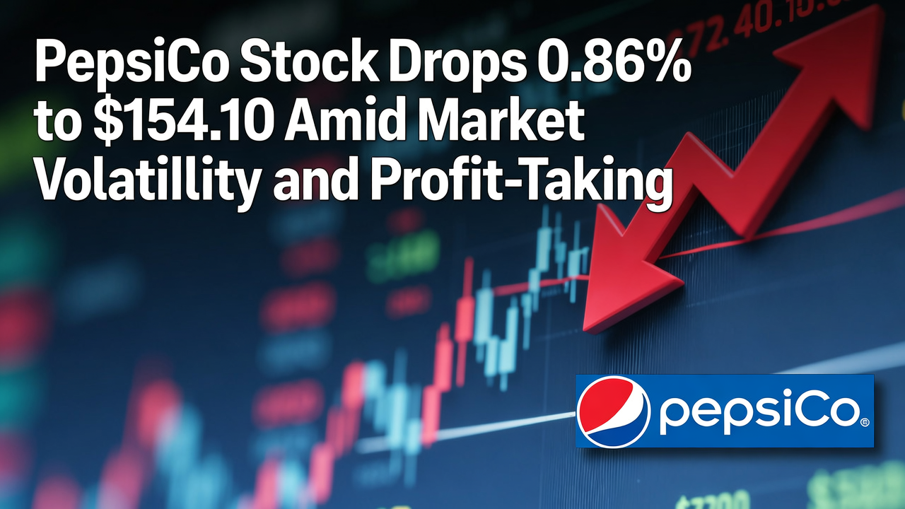 PepsiCo Stock Drops 0.86% to $154.10 Amid Market Volatility and Profit-Taking