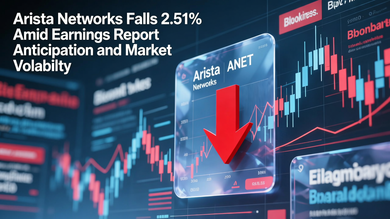 Arista Networks Falls 2.51% Amid Earnings Report Anticipation and Market Volatility