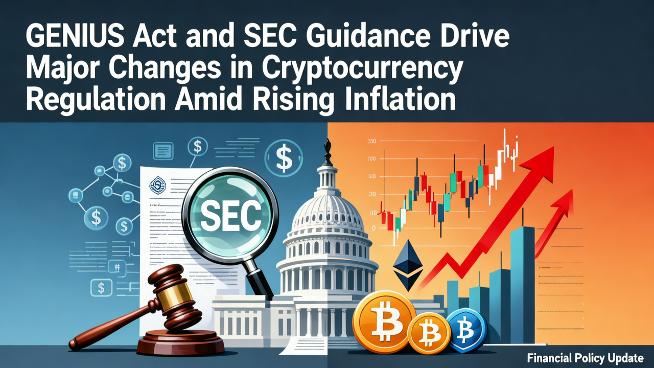 GENIUS Act and SEC Guidance Drive Major Changes in Cryptocurrency Regulation Amid Rising Inflation