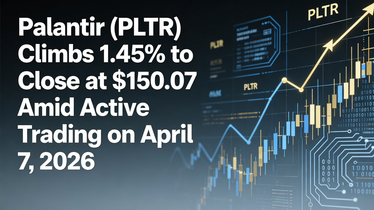 Palantir (PLTR) Climbs 1.45% to Close at $150.07 Amid Active Trading on April 7, 2026