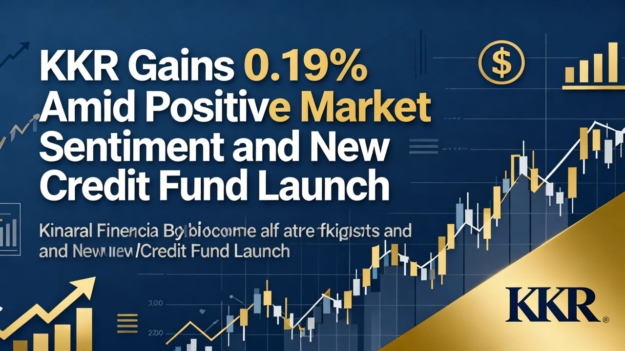 KKR Gains 0.19% Amid Positive Market Sentiment and New Credit Fund Launch