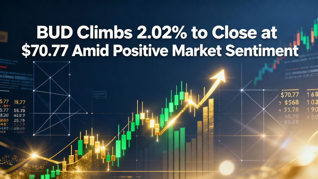 BUD Climbs 2.02% to Close at $70.77 Amid Positive Market Sentiment