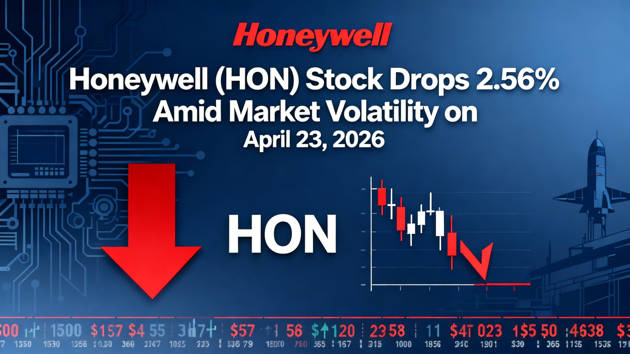 Honeywell (HON) Stock Drops 2.56% Amid Market Volatility on April 23, 2026