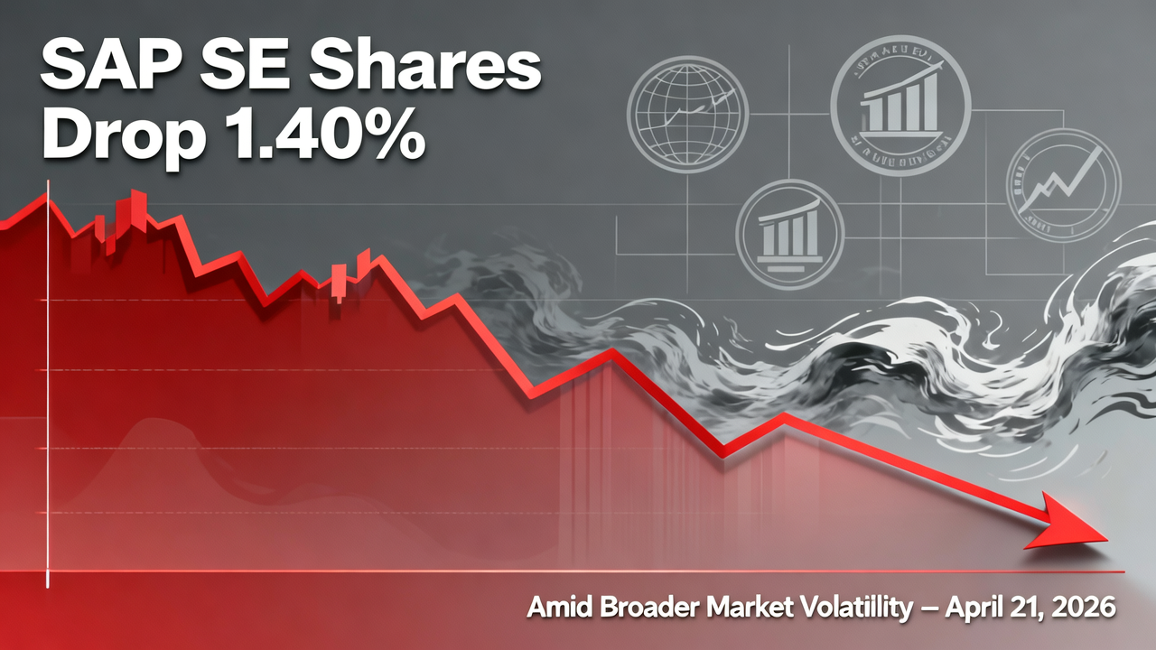 SAP SE Shares Drop 1.40% Amid Broader Market Volatility on April 21, 2026