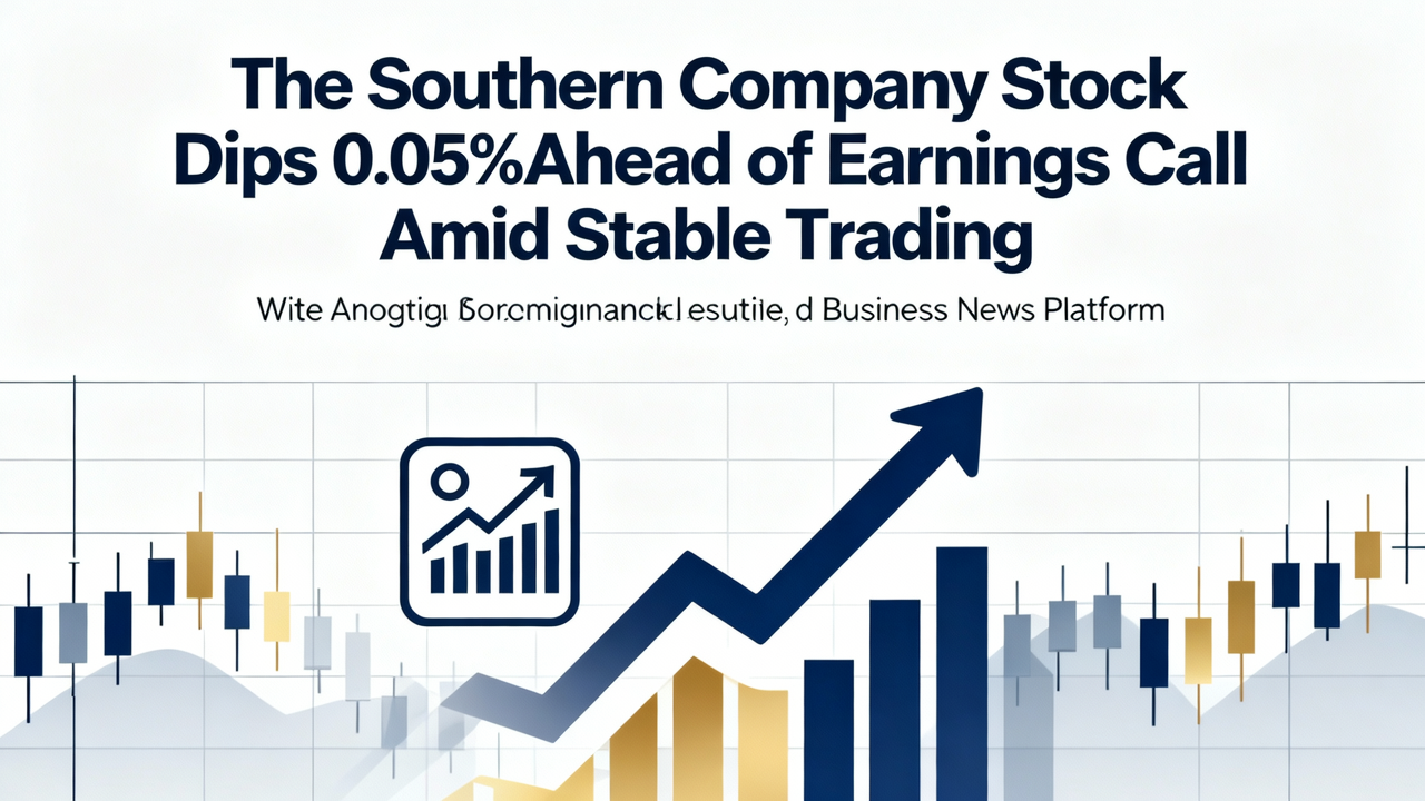 The Southern Company Stock Dips 0.05% Ahead of Earnings Call Amid Stable Trading