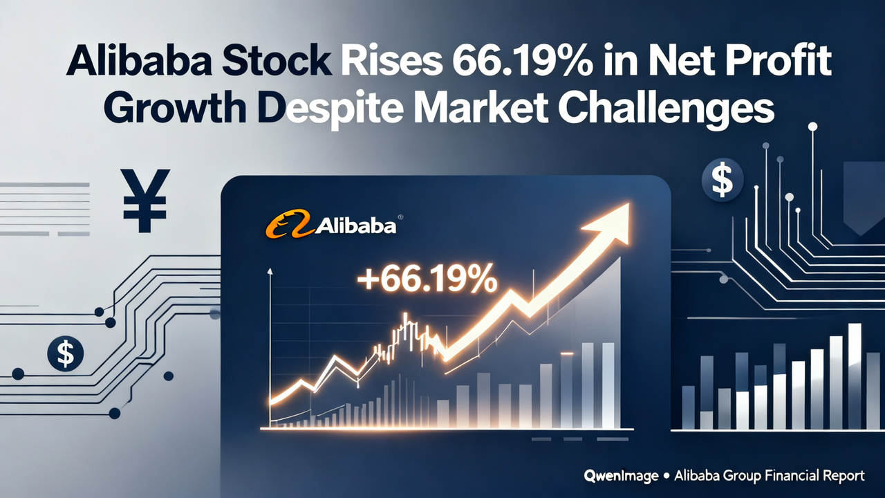 Alibaba Stock Rises 66.19% in Net Profit Growth Despite Market Challenges