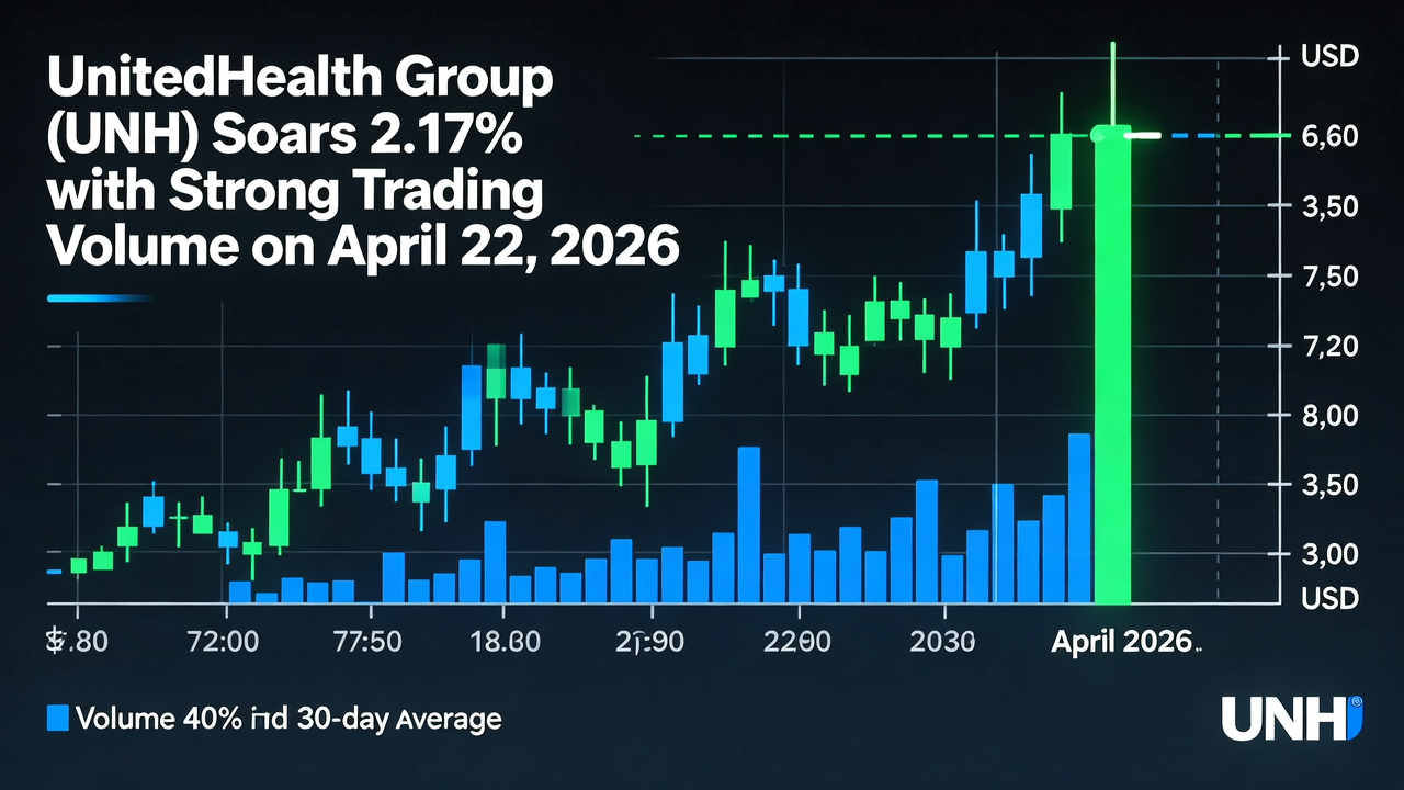 UnitedHealth Group (UNH) Soars 2.17% with Strong Trading Volume on April 22, 2026