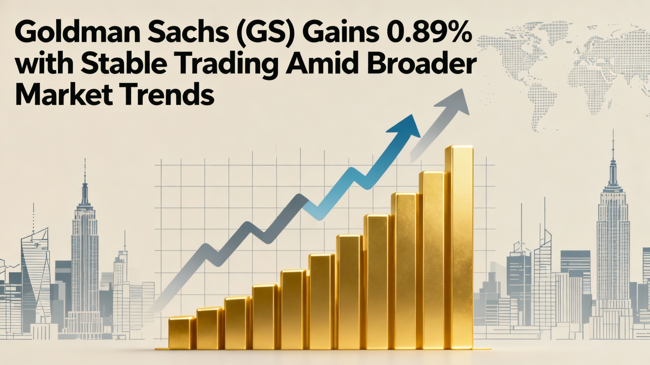 Goldman Sachs (GS) Gains 0.89% with Stable Trading Amid Broader Market Trends