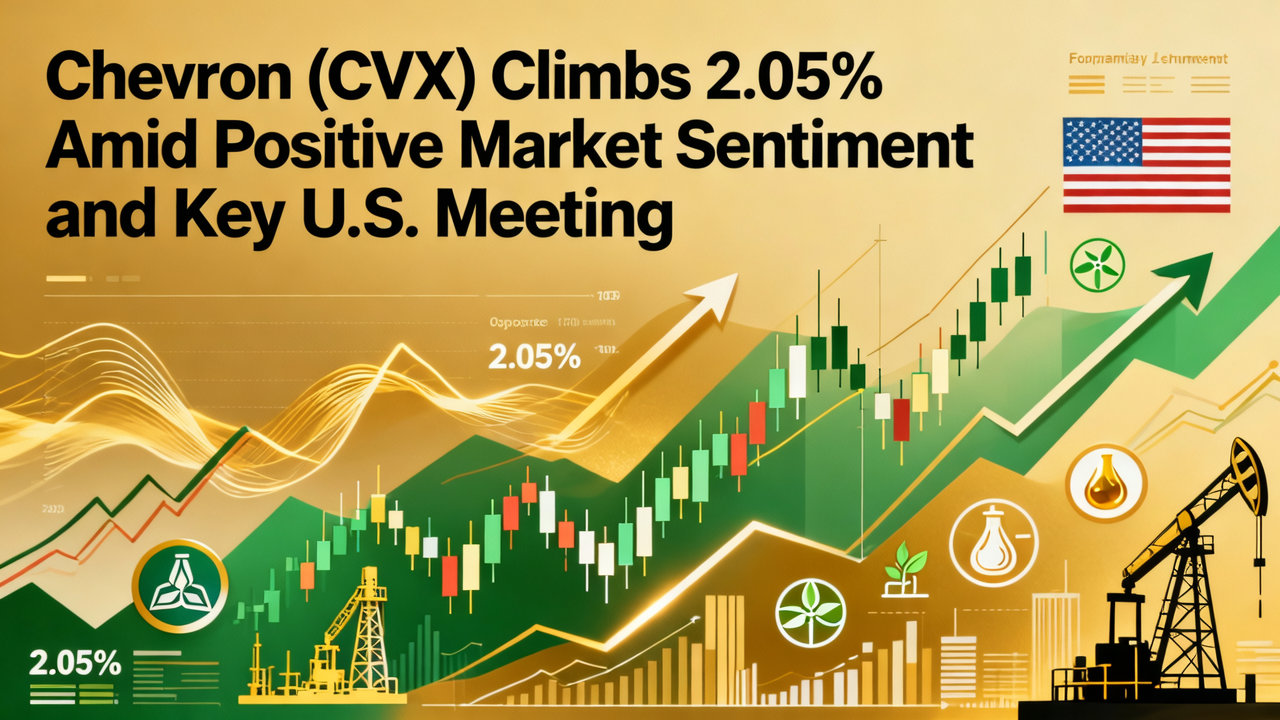 Chevron (CVX) Climbs 2.05% Amid Positive Market Sentiment and Key U.S. Meeting