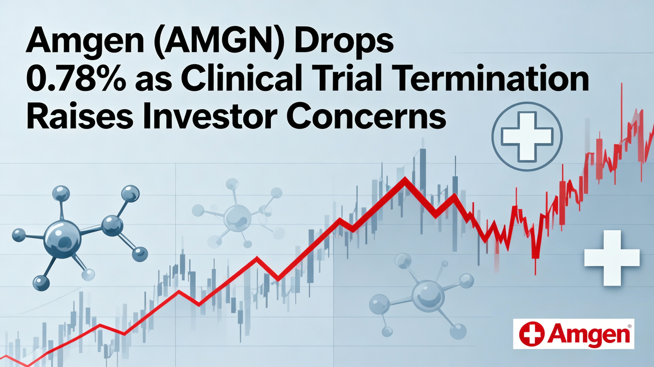 Amgen (AMGN) Drops 0.78% as Clinical Trial Termination Raises Investor Concerns