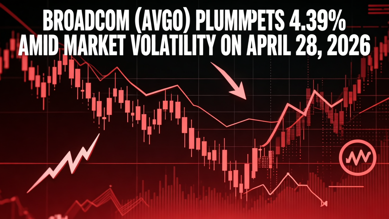 Broadcom (AVGO) Plummets 4.39% Amid Market Volatility on April 28, 2026