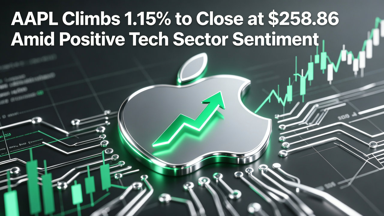AAPL Climbs 1.15% to Close at $258.86 Amid Positive Tech Sector Sentiment