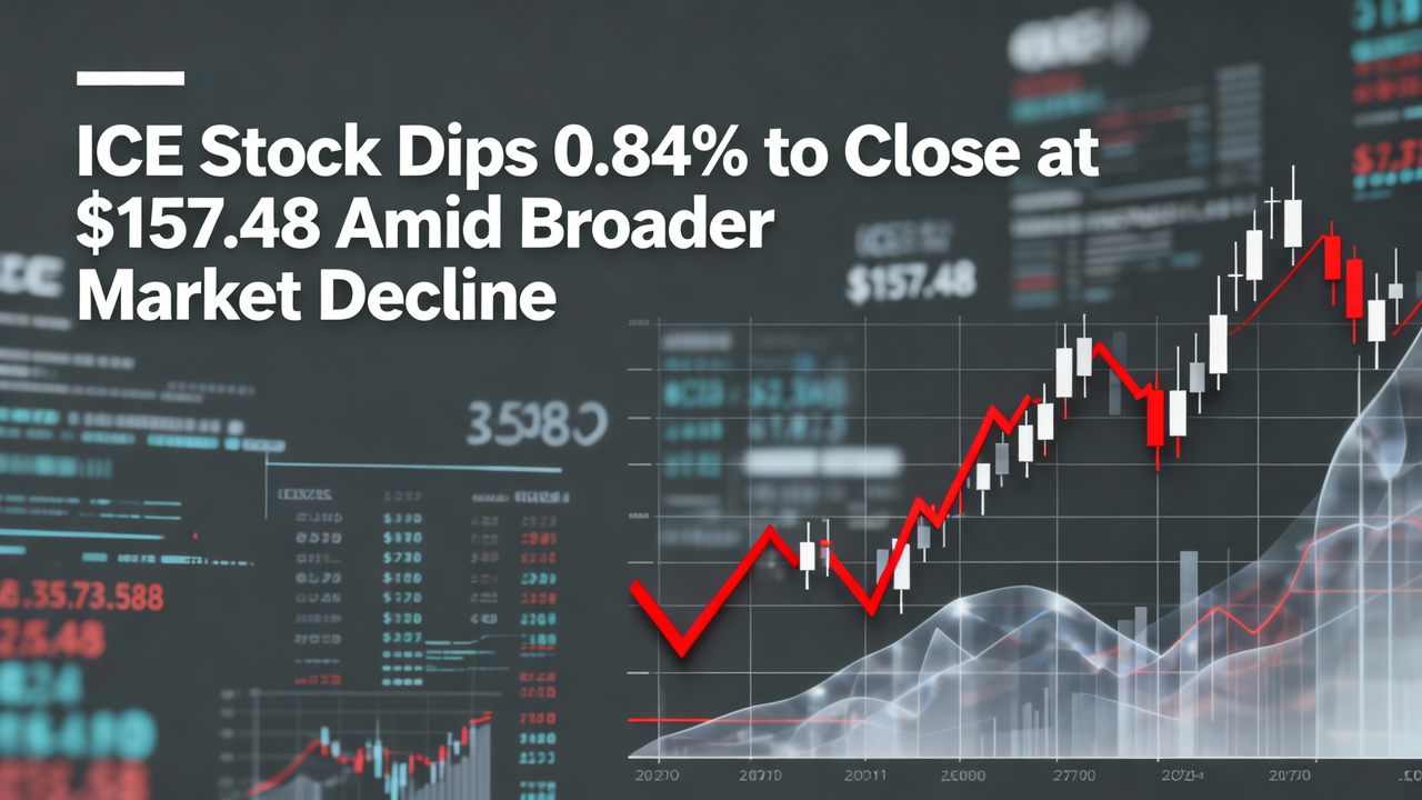 ICE Stock Dips 0.84% to Close at $157.48 Amid Broader Market Decline