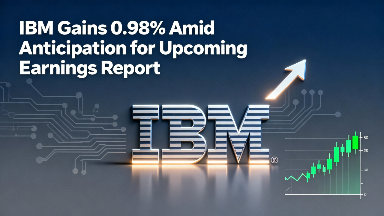 IBM Gains 0.98% Amid Anticipation for Upcoming Earnings Report