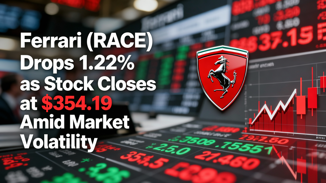 Ferrari (RACE) Drops 1.22% as Stock Closes at $354.19 Amid Market Volatility
