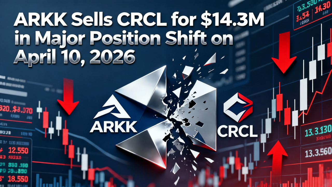 ARKK Sells CRCL for $14.3M in Major Position Shift on April 10, 2026