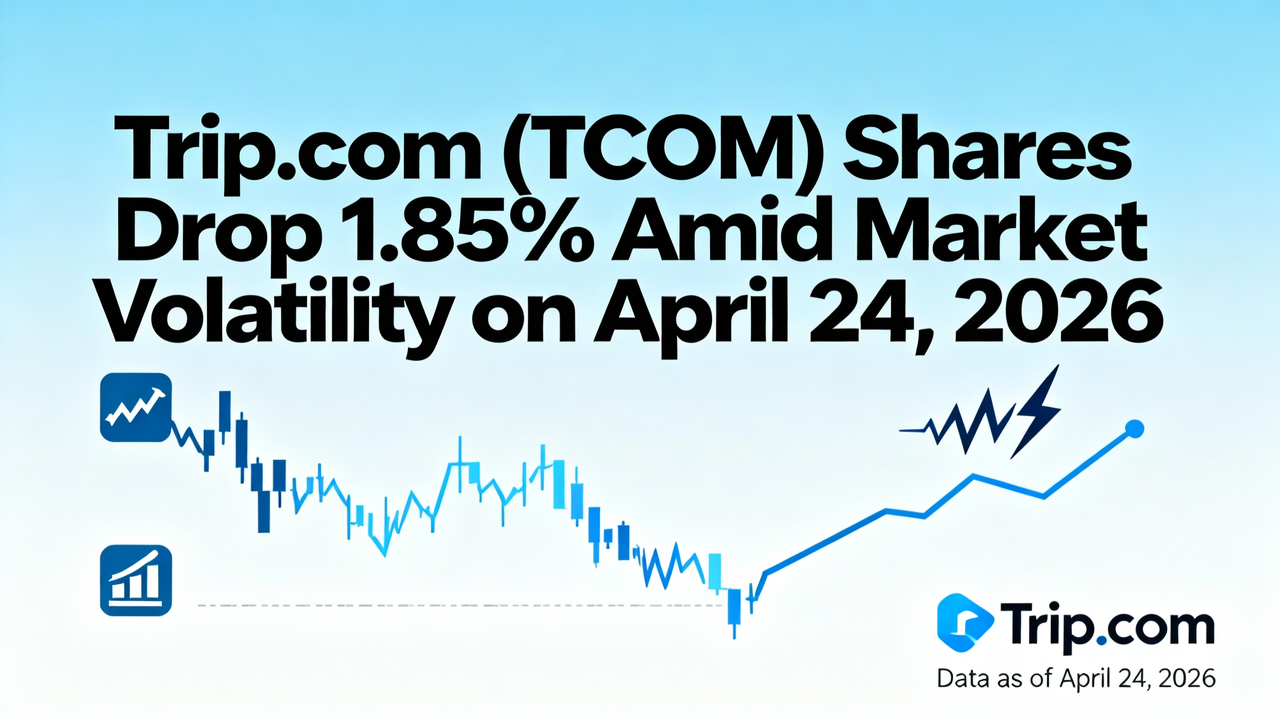 Trip.com (TCOM) Shares Drop 1.85% Amid Market Volatility on April 24, 2026