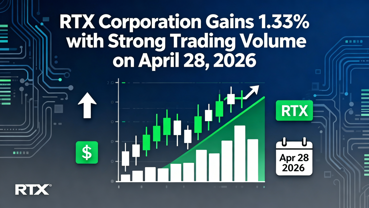 RTX Corporation Gains 1.33% with Strong Trading Volume on April 28, 2026