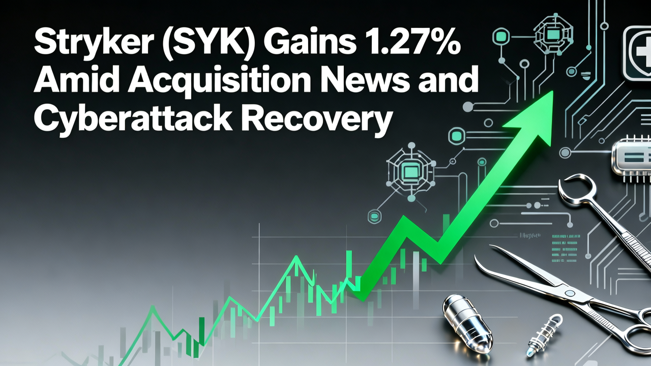 Stryker (SYK) Gains 1.27% Amid Acquisition News and Cyberattack Recovery