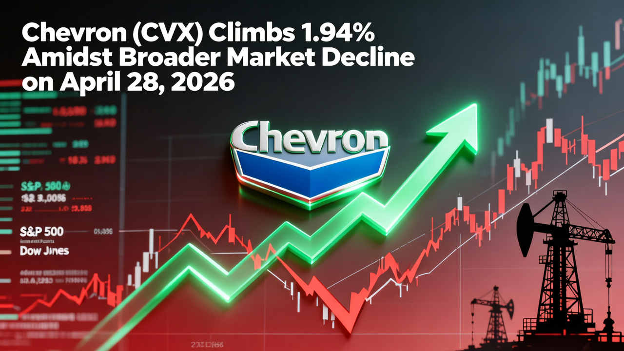 Chevron (CVX) Climbs 1.94% Amidst Broader Market Decline on April 28, 2026