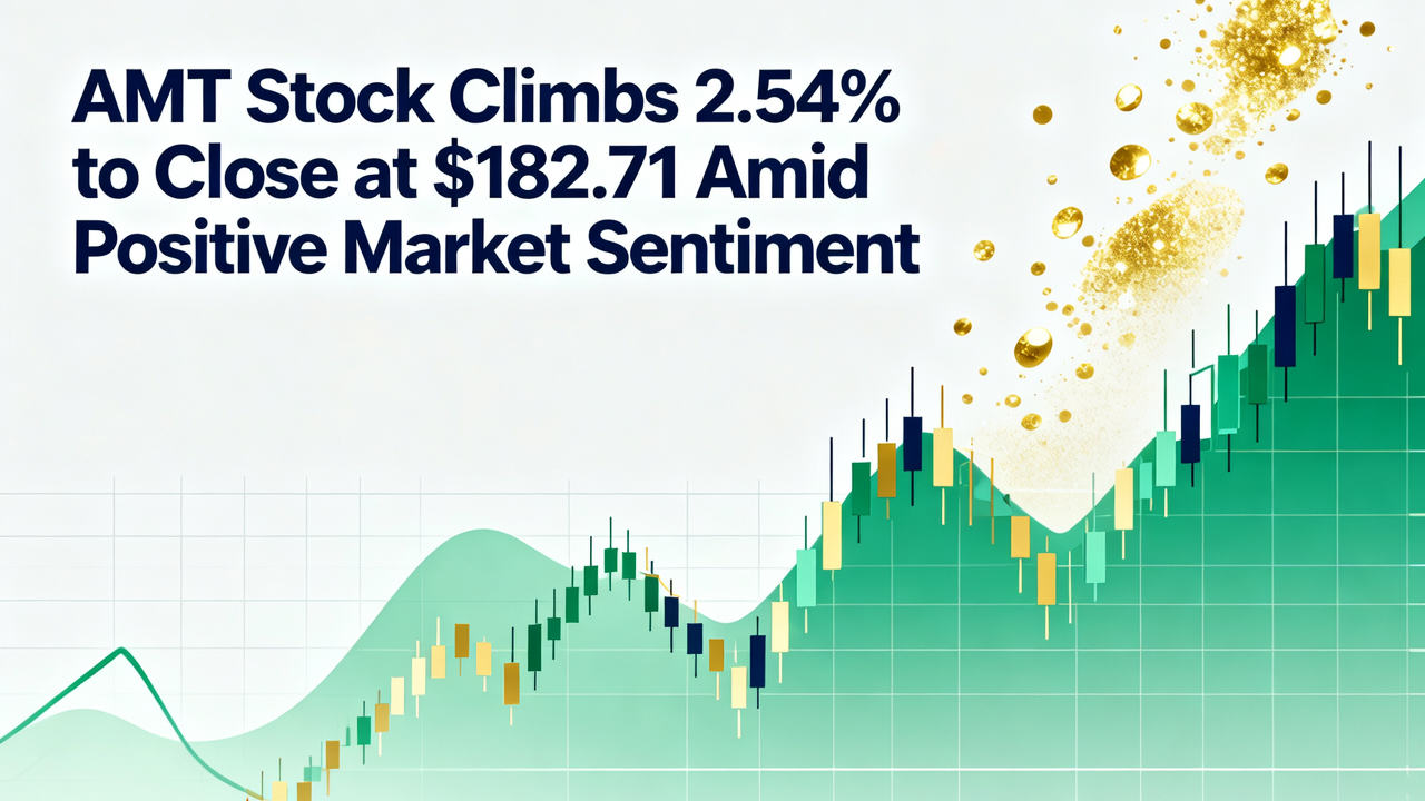 AMT Stock Climbs 2.54% to Close at $182.71 Amid Positive Market Sentiment